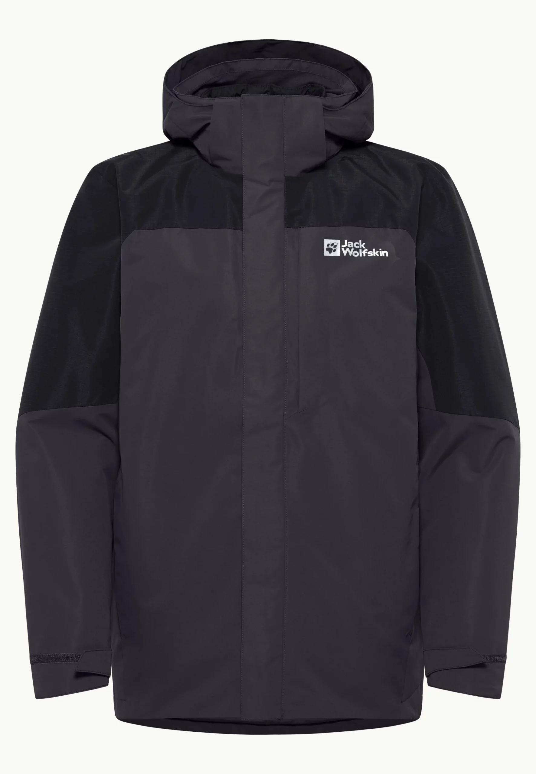JACK WOLFSKIN Romberg 3in1 Jkt M – Giacca da Trekking Uomo con Piumino Interno Staccabile