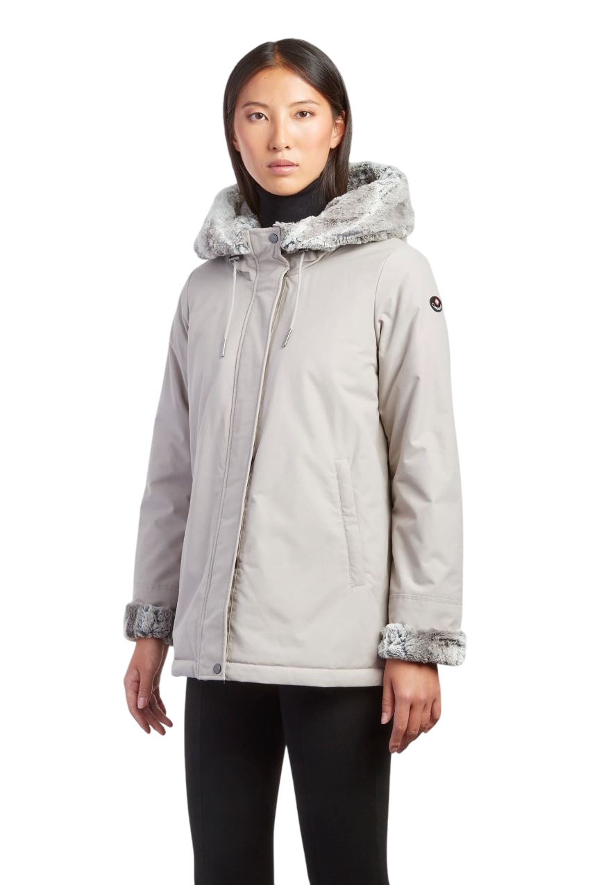 CANADIENS Parka in versione corta realizzato in Hidra Nek Cotton 5.5 ANITA 2.0