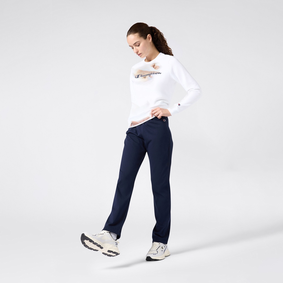 Champion Straight Pantaloni Leggeri da Donna – 118096 – Blue - immagine 6