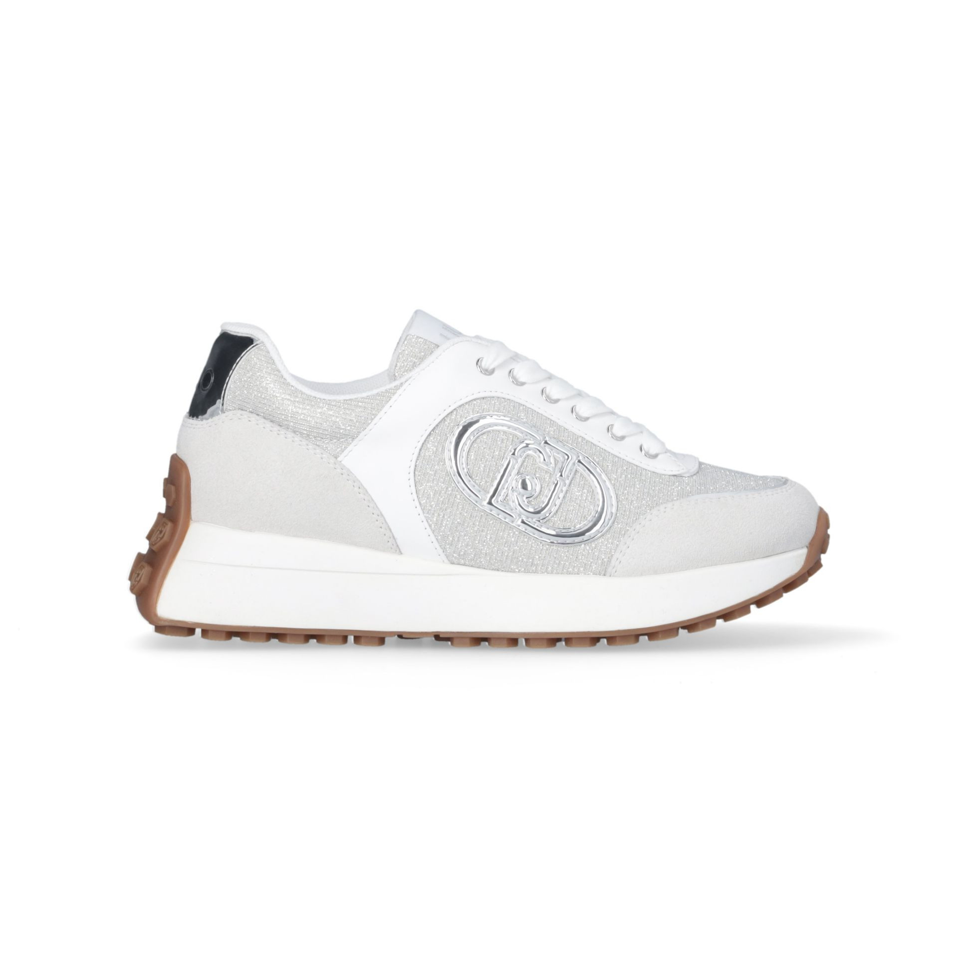 LIU JO Lolo 17 – Sneaker da Donna Suede e Lurex
