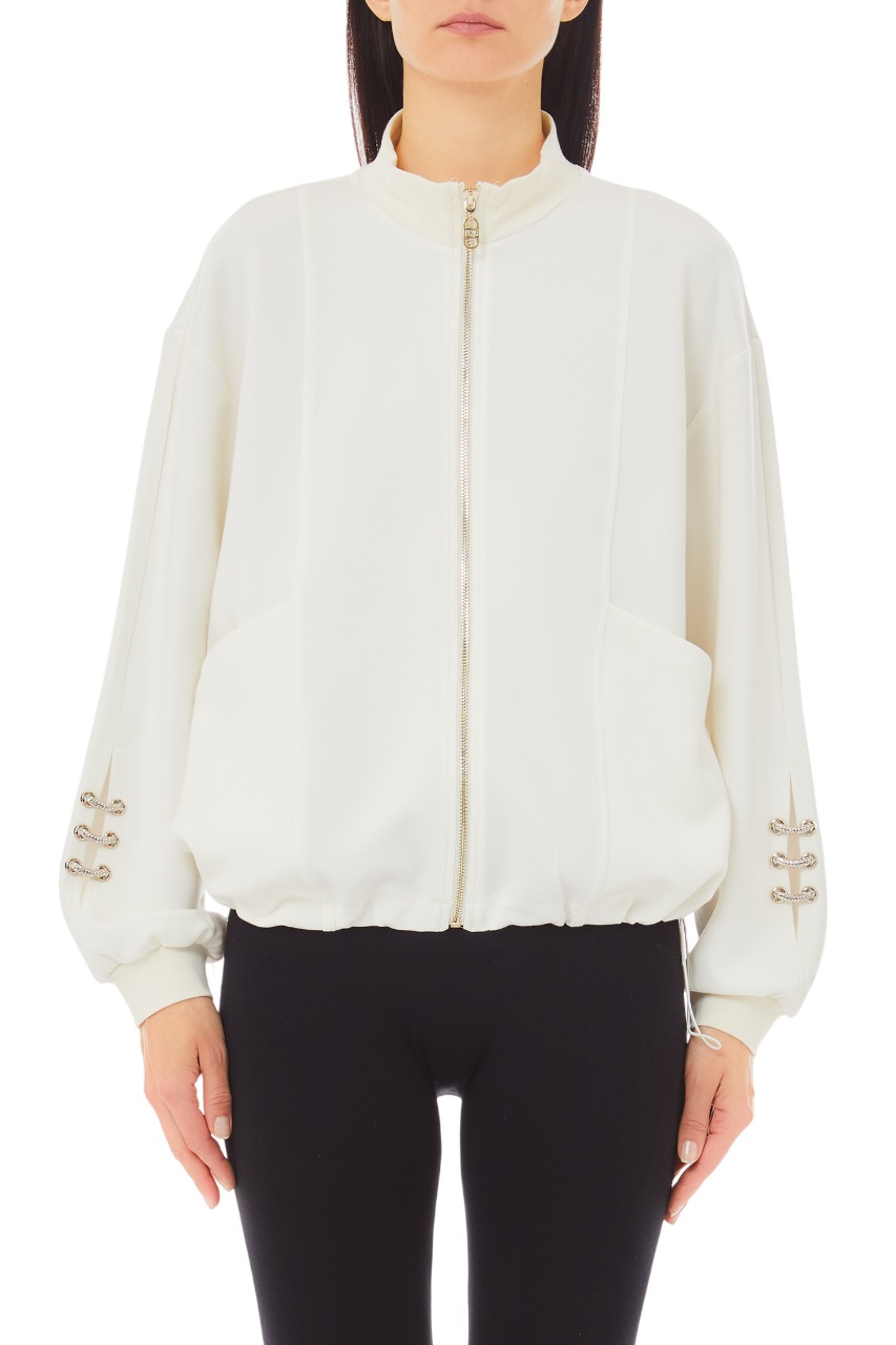 Liu Jo Felpa Donna Full Zip in Scuba TA5225 J4869