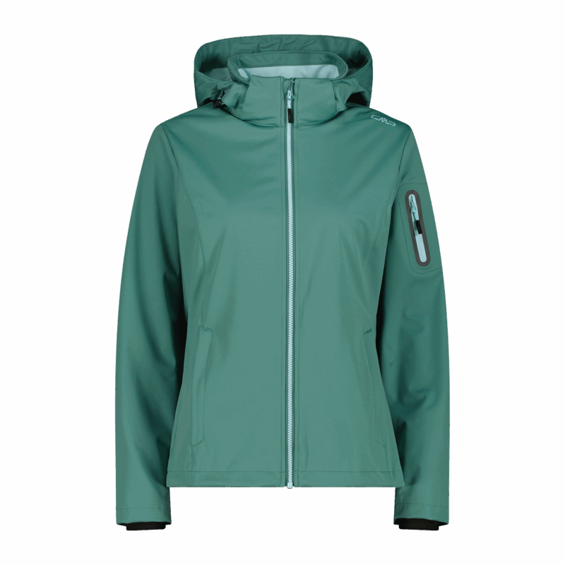 CMP Giacca Donna in Light Softshell con cappuccio staccabile 39A5016-E811