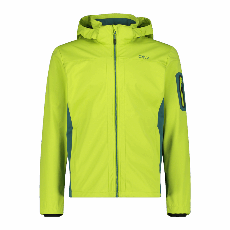 CMP Giacca Uomo in Light Softshell con Cappuccio Staccabile 39A5027 – 01ET