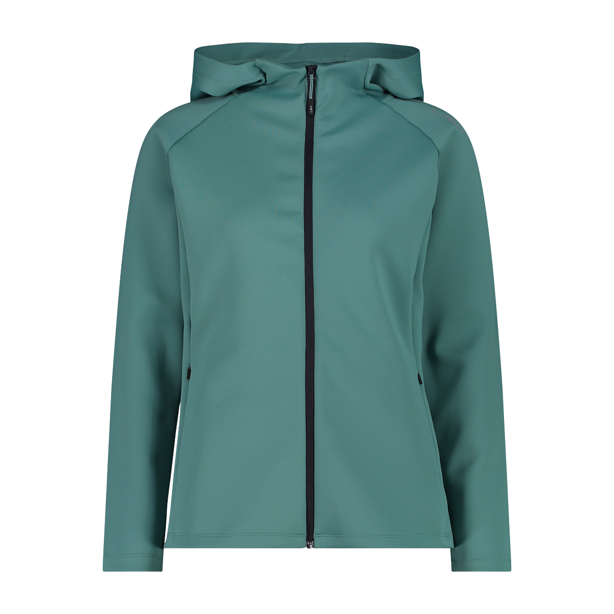 CMP Felpa Donna con Tessuto Tecnico Full Zip con Cappuccio in 4 way stretch - 32C8386
