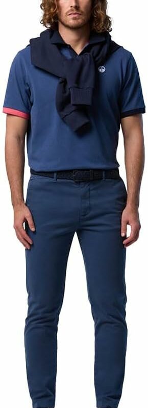 NORTH SAILS Polo con dettagli a contrasto 692440