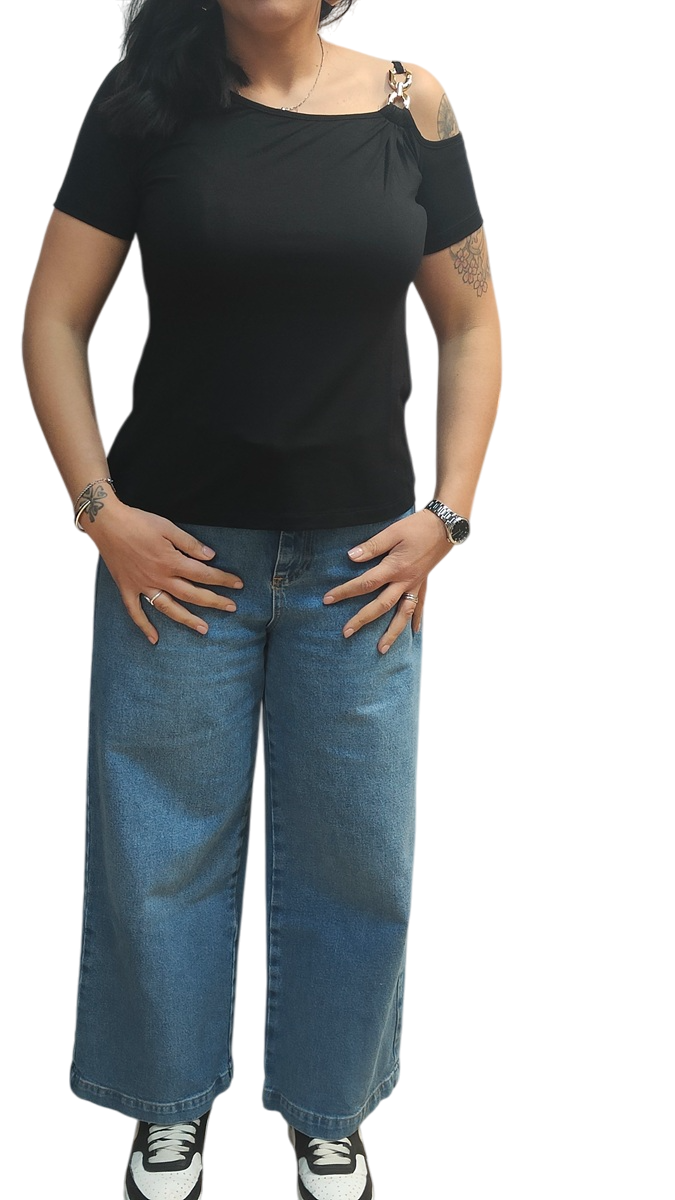 MaglificioSangiorgio t-Shirt con Accessorio 8815