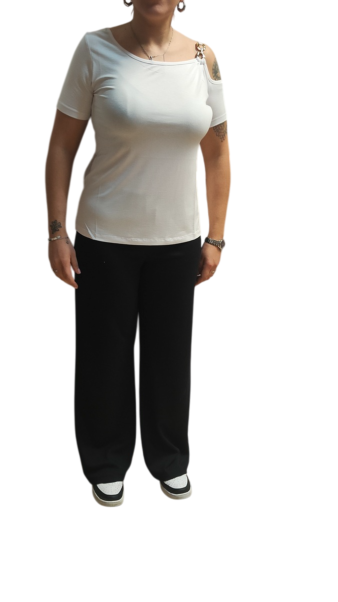 MaglificioSangiorgio t-Shirt con Accessorio 8815