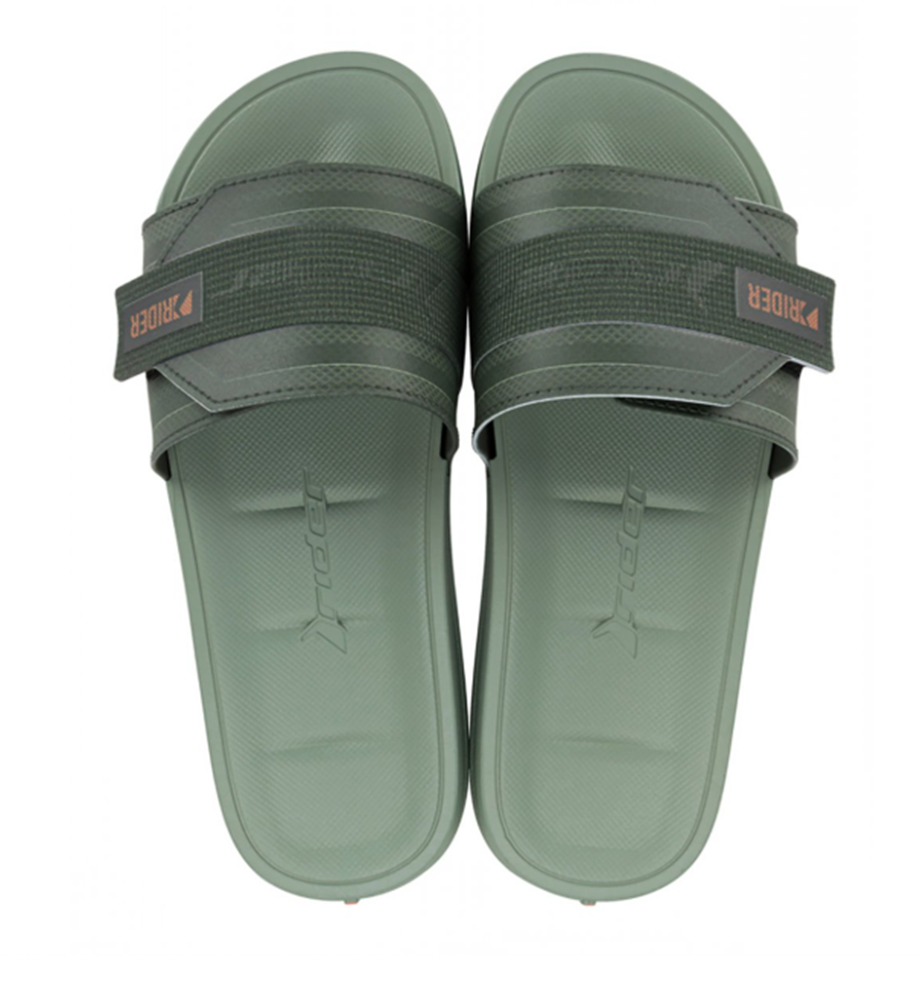 Rider Walk Slide Ad - Ciabatta da Uomo in Gomma Regolabile con Strappo