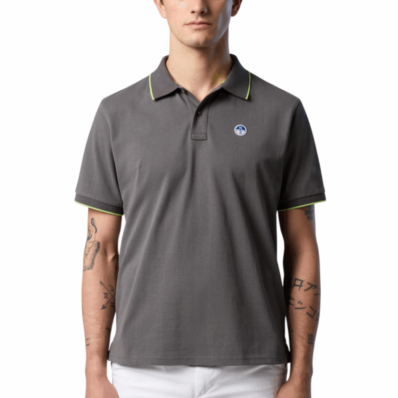 NORTH SAILS Polo da Uomo con colletto logato - 692452