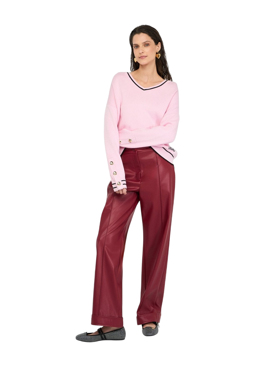 Liu Jo Maglia Donna in misto seta TF5229 Latini Sport