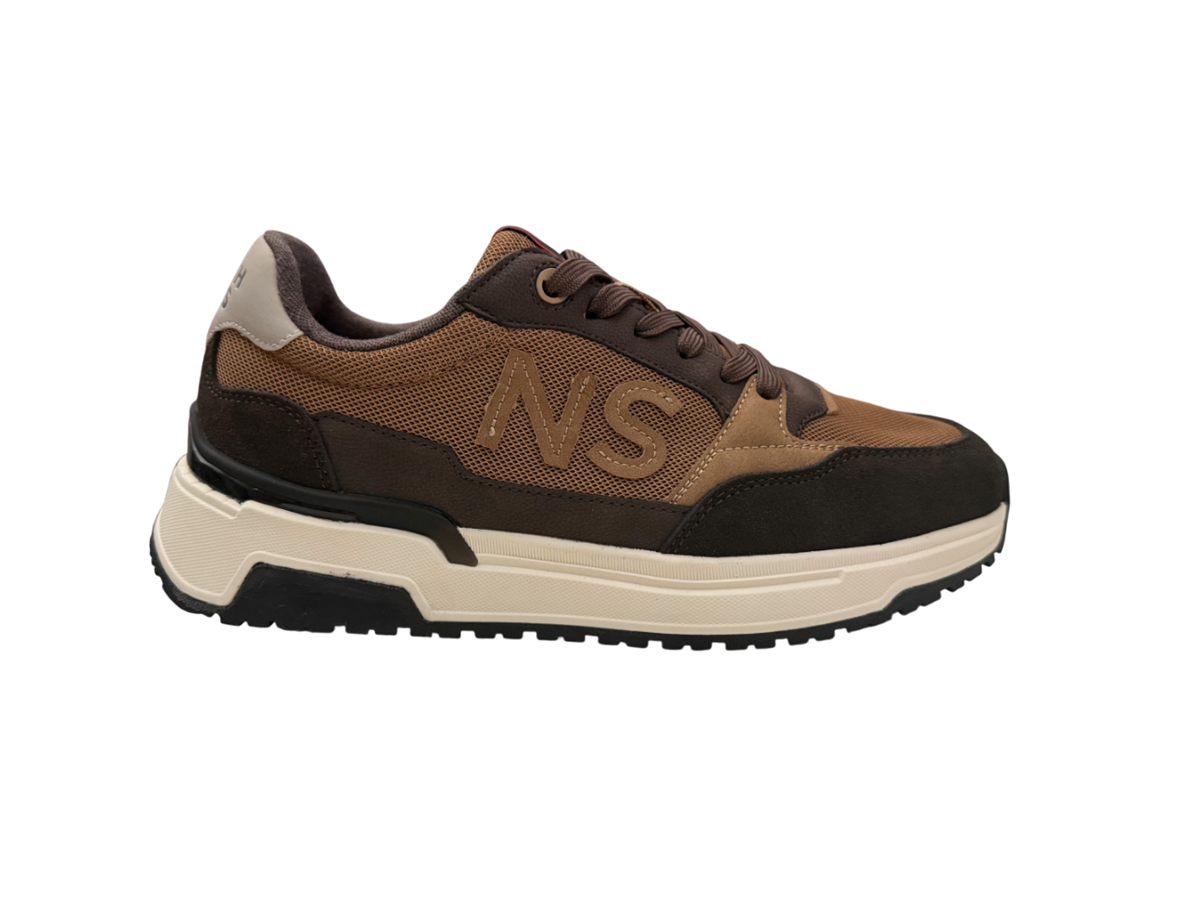 NORTH SAILS 806 - Sneaker da Uomo in Camoscio e Tessuto