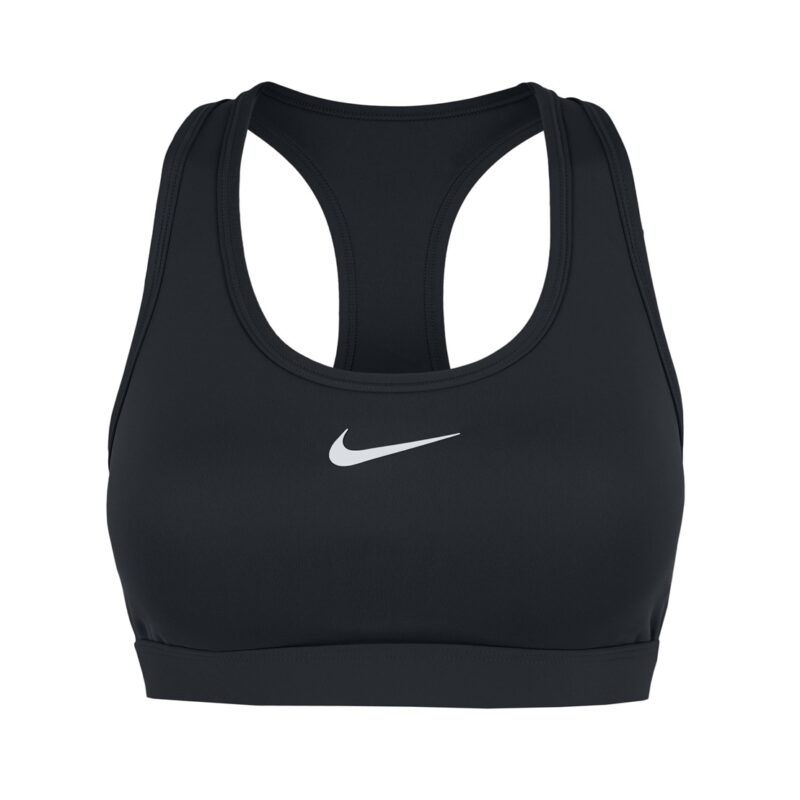 Nike Reggiseno Swoosh Bra a sostegno medio (DX6821-010)