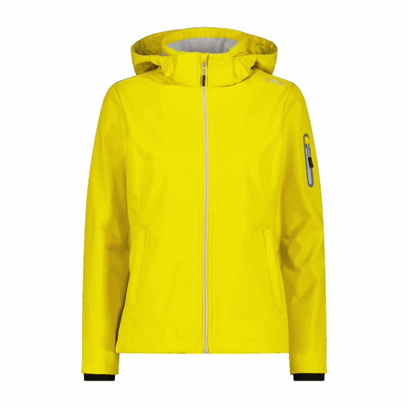 CMP Giacca Donna in Softshell con Cappuccio Staccabile – 39A5006 / R231