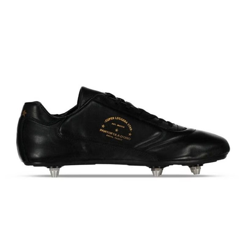 Pantofola d'Oro Classic SG Int. Vitello - Scarpa da Calcio con Tacchetti a 6 in Ferro