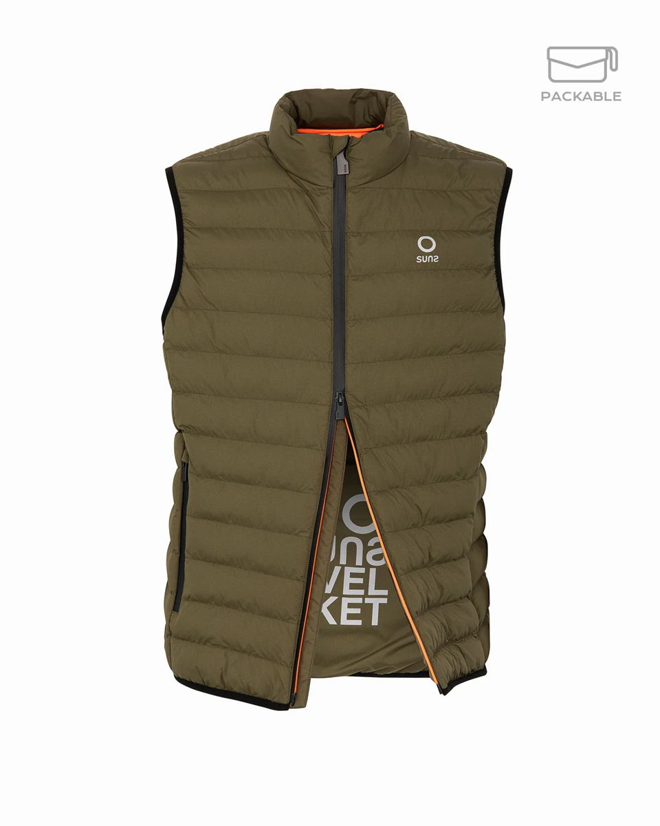 SUNS Gilet Uomo Oty Travel Richiudibile in pochette OTY TRAVEL GBS53085U
