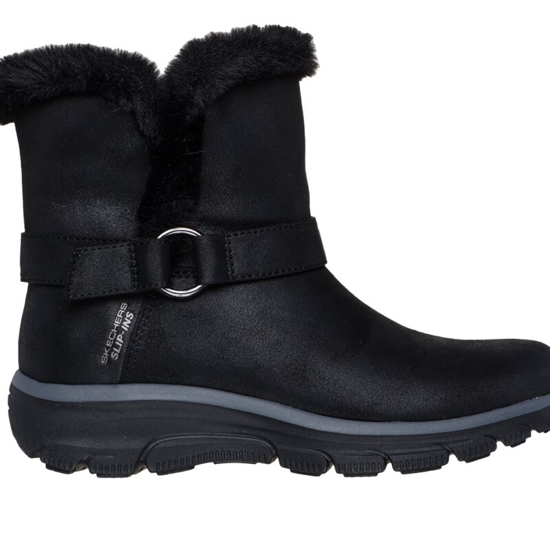 Skechers Slip-ins Easy Going Dreamers Move - Stivaletto Caldo da Donna in Memory Foam