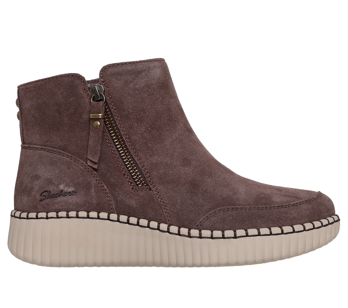 Skechers Relaxed Fit: Wilshire Blvd Weekend Crush - Stivaletto da Donna in Memory Foam