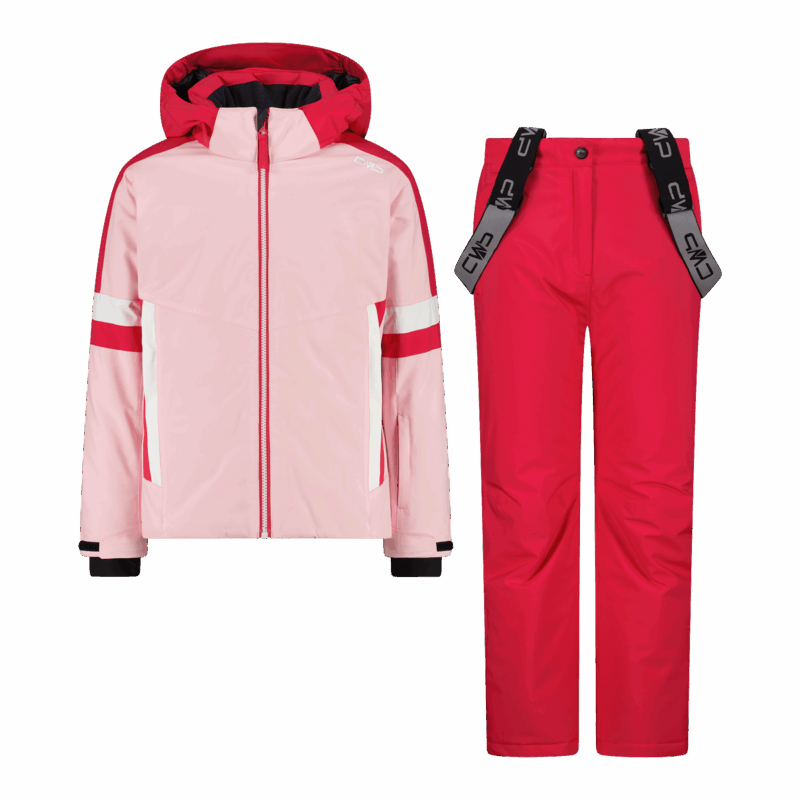 CMP Set Tuta Sci da Bambina in Twill - 35W0335 / B309