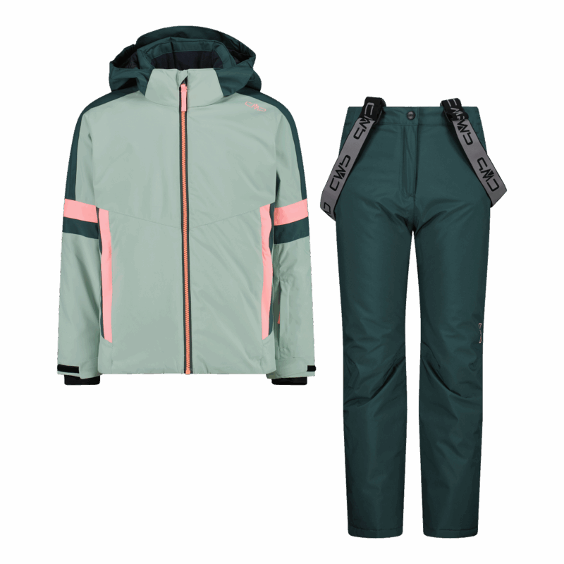 CMP Set Tuta Sci da Bambina in Twill - 35W0335 / E421