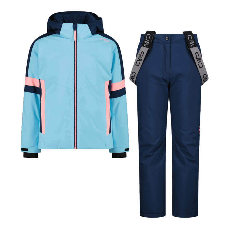 CMP Set Tuta Sci da Bambina in Twill - 35W0335 / L222