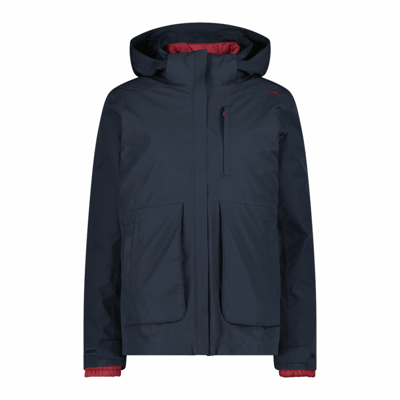 CMP Giacca multifunzionale 3 in 1 da donna con strato interno staccabile in Piumino Sintetico - 35Z1456D / U911