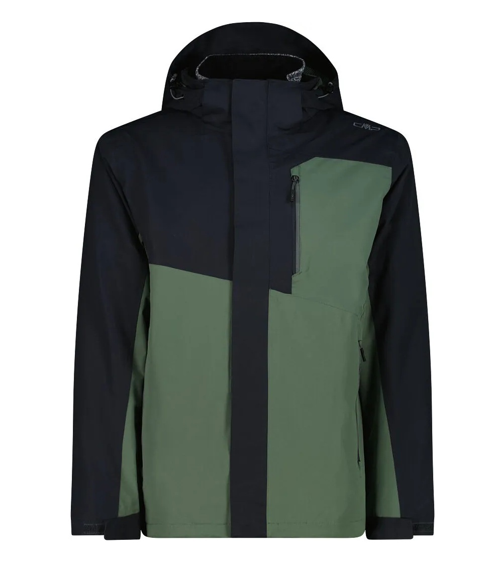 CMP Giacca da uomo 3 in 1 con pile interno staccabile - 31Z1587D / 03TU