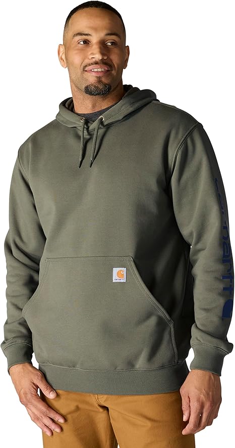 Carhartt Midweight Sleeve Logo Hooded Felpa Uomo TS0288