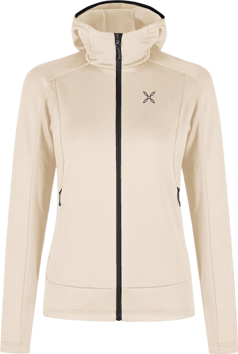 MONTURA Pulse Hooded Maglia Woman - Felpa Full Zip per Outdoor e Tempo Libero