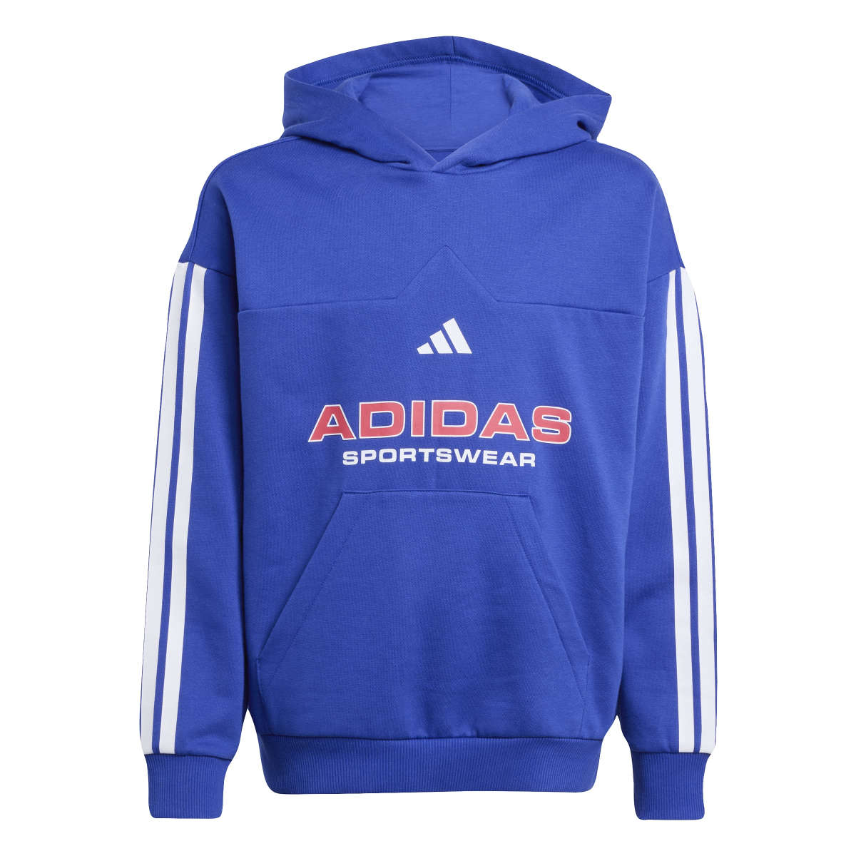 Adidas House of Tiro Hoodie Fleece - Felpa con cappuccio in tessuto felpato per bambini (KB7712)