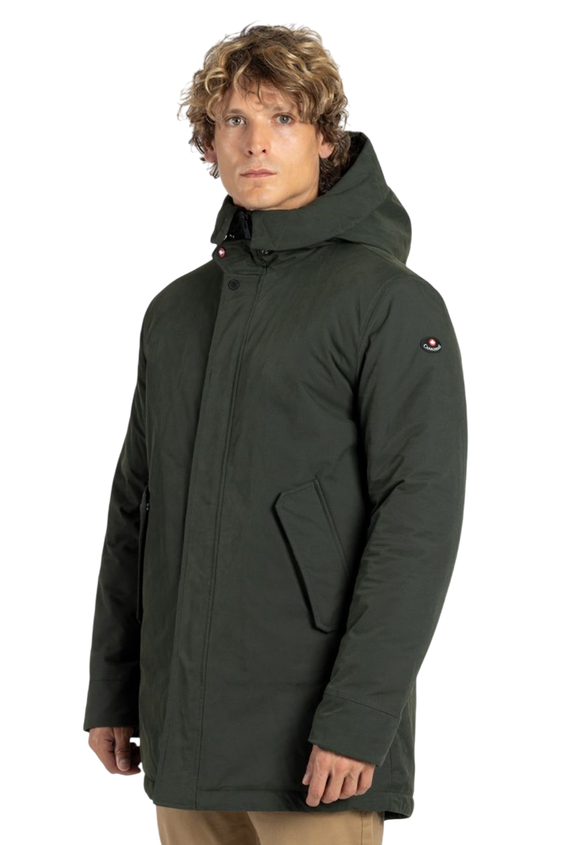 CANADIENS Parka Uomo media lunghezza tessuto tecnico Hidra-Nek® AMUND