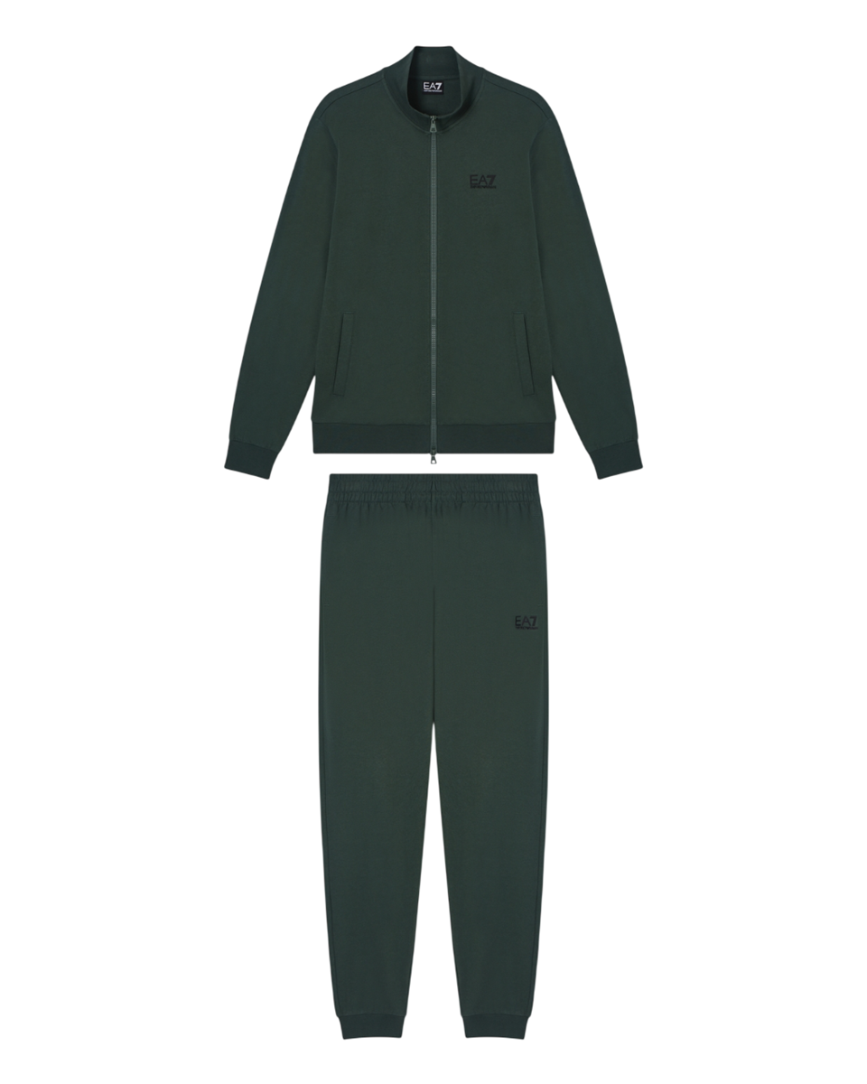 EA7 EMPORIO ARMANI Tuta Estiva da Uomo Core Identity in Cotone Garzato – 8NPV60