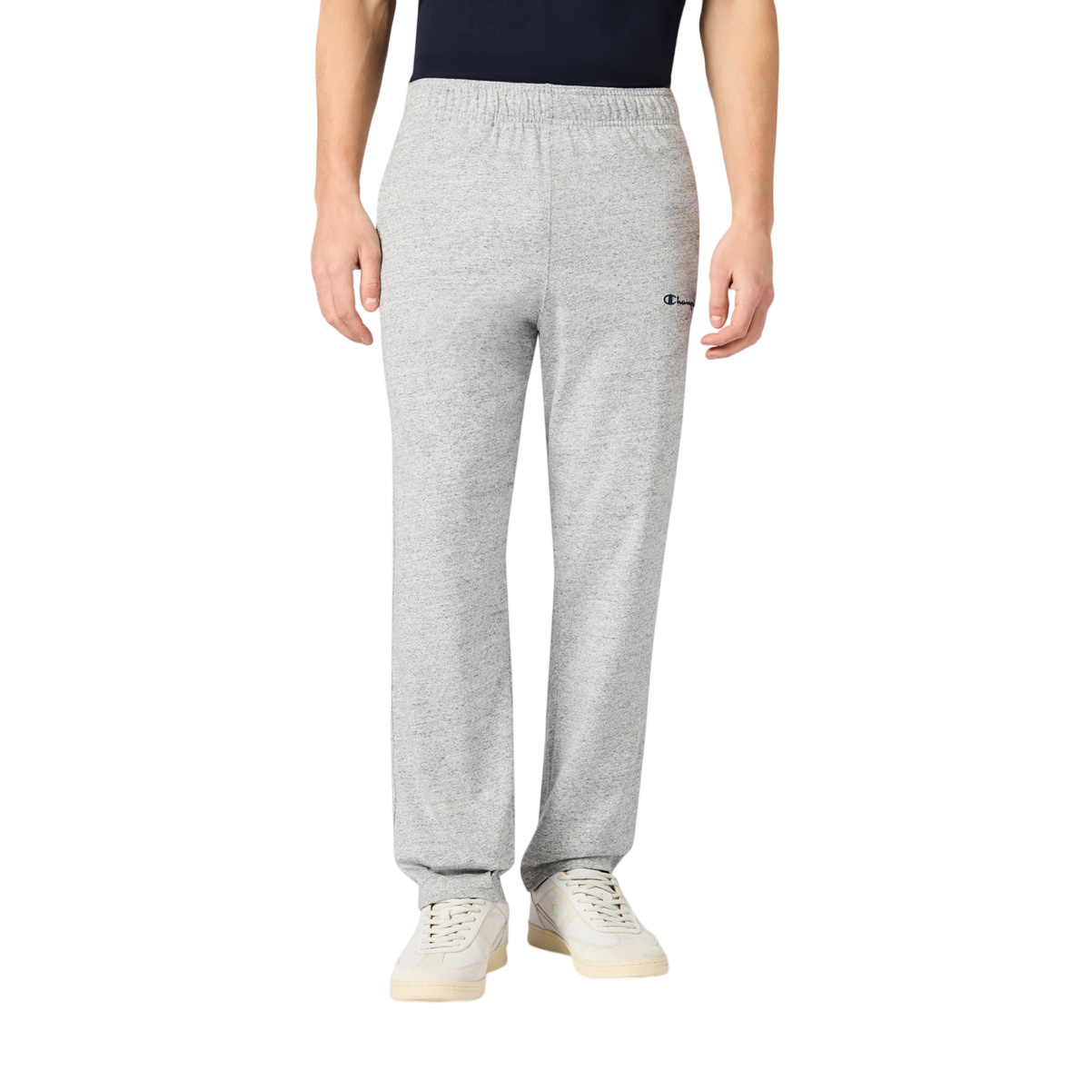 Champion Pantalone da Uomo con Fondo Dritto in Jersey di Cotone Leggero, Icons - 221805