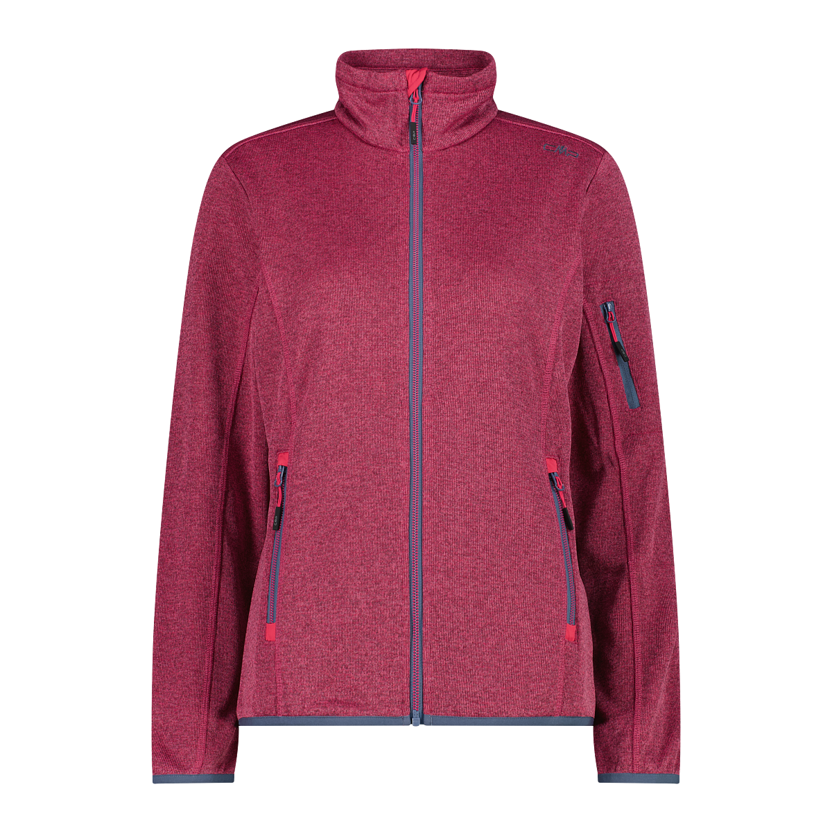 CMP Felpa da Trekking Donna Knit-tech con Interno in Mesh - 30H5866 / 03CV