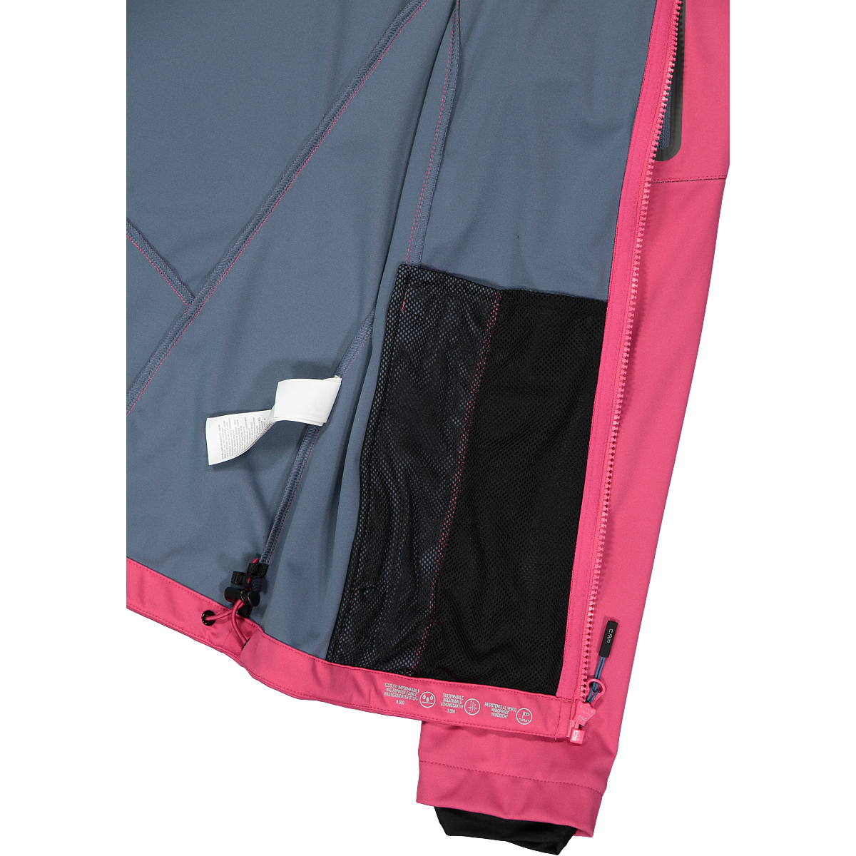 CMP Giacca Donna in Light Softshell con cappuccio staccabile 39A5016 - B807 - immagine 3