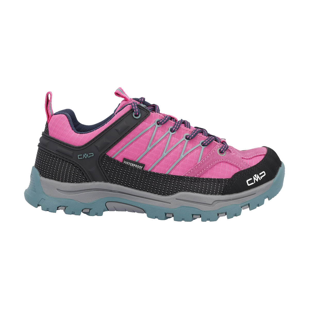 CMP Scarpa per ragazzi Rigel Low Waterproof con tomaia in Ripstop 3Q54554J-O7CT