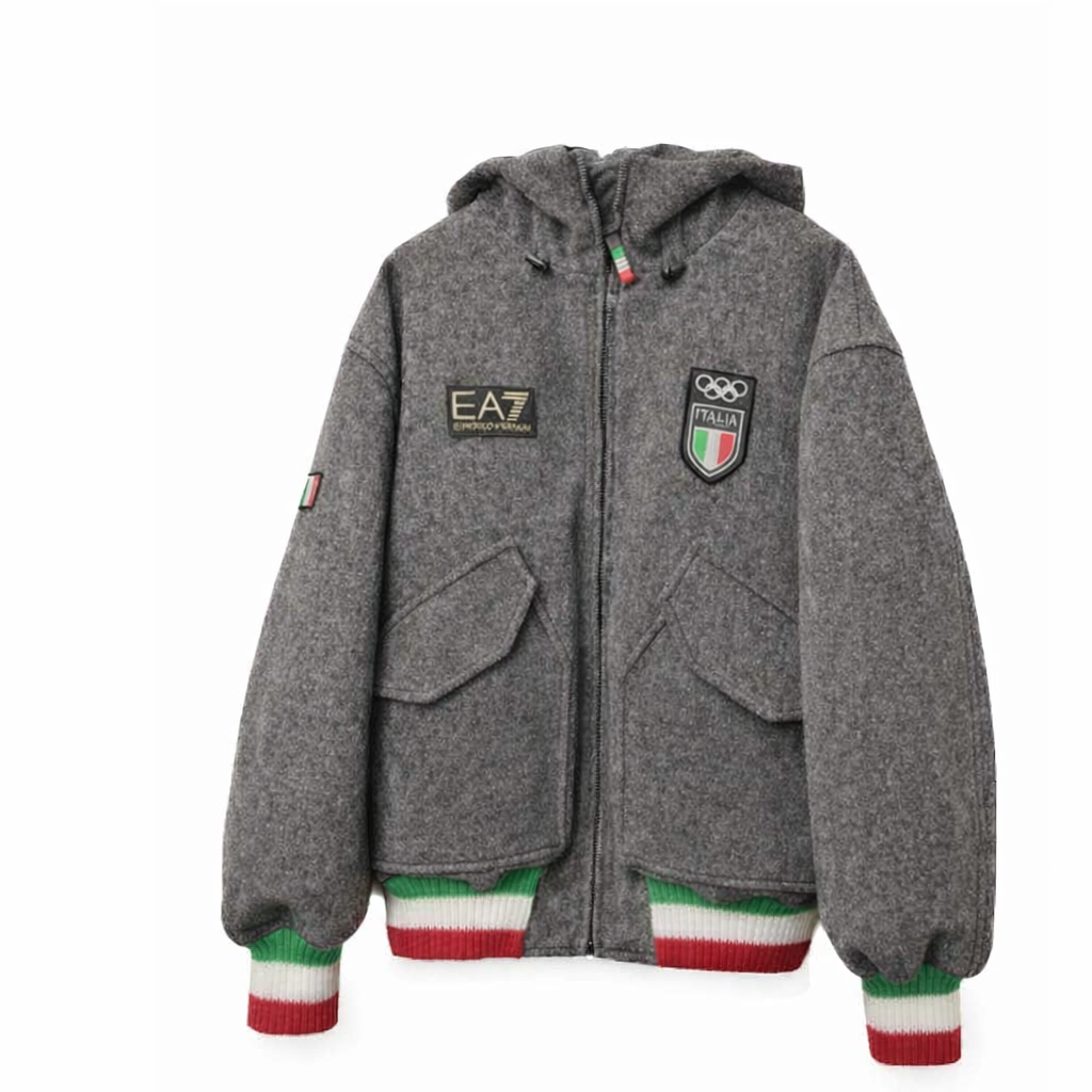 EA7 EMPORIO ARMANI Giacca da Uomo Cerimonia di Apertura Italia Team Olimpiadi 2026, Limited Edition - 7M001556