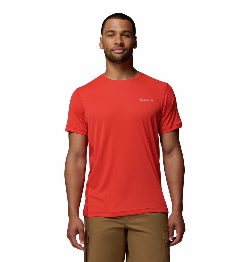 Columbia Zero Rules™ Light SS Crew – T-Shirt da Uomo Traspirante (AO2717-845)