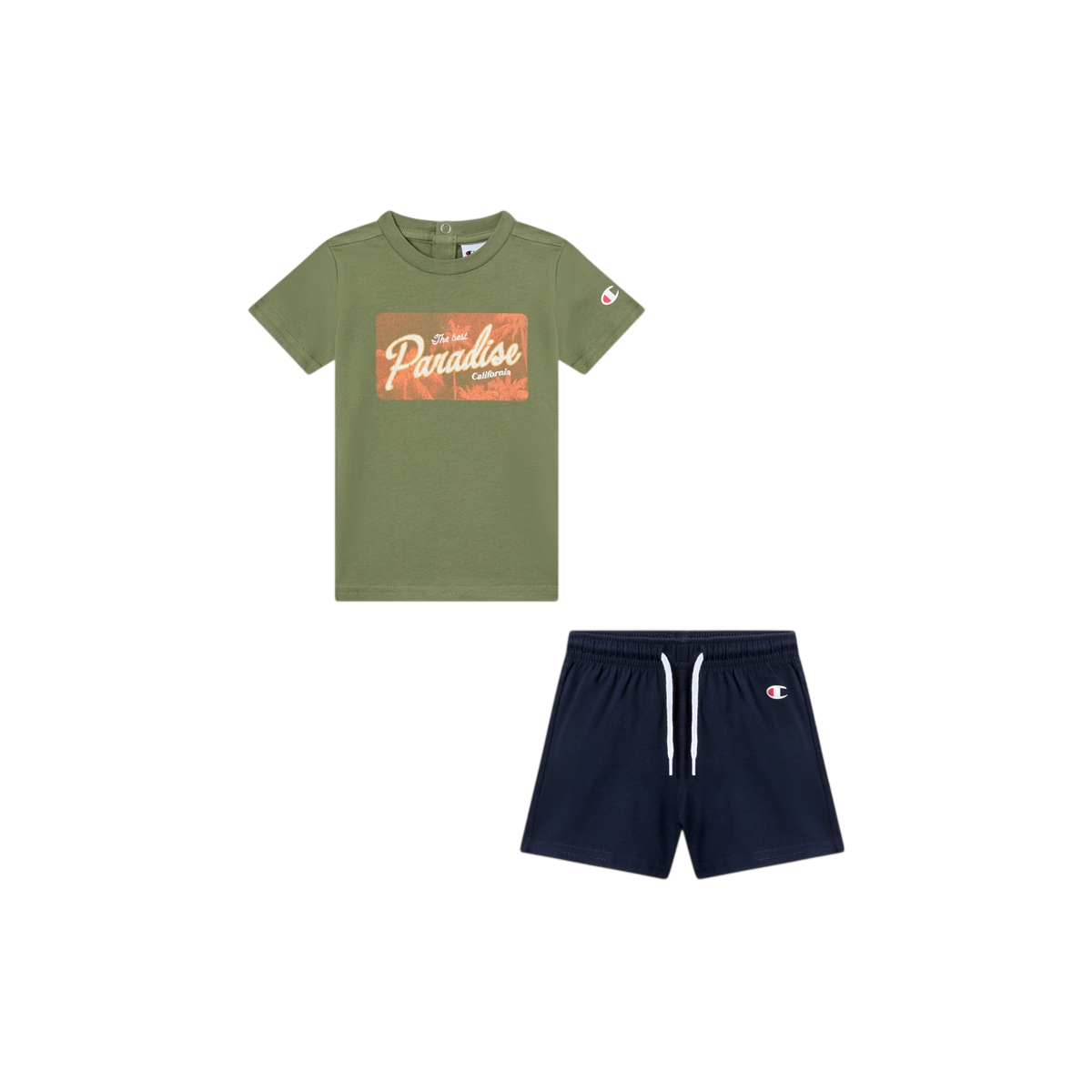 Champion Set da Neonato con T-Shirt e Pantaloncino - 307584