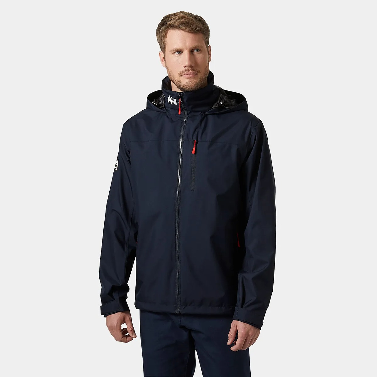 Helly Hansen Crew Hooded Sailing Jacket 2.0 - Giacca da Uomo antivento, impermeabile e traspirante - 34443