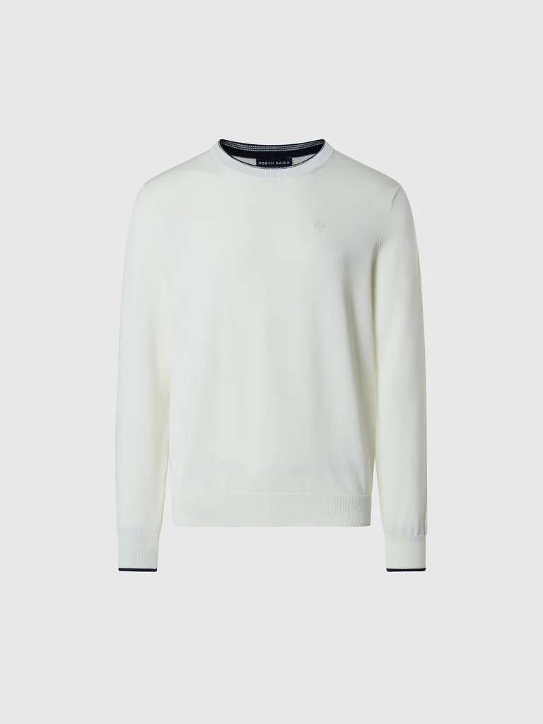 NORTH SAILS Maglione girocollo con logo tono su tono 699227