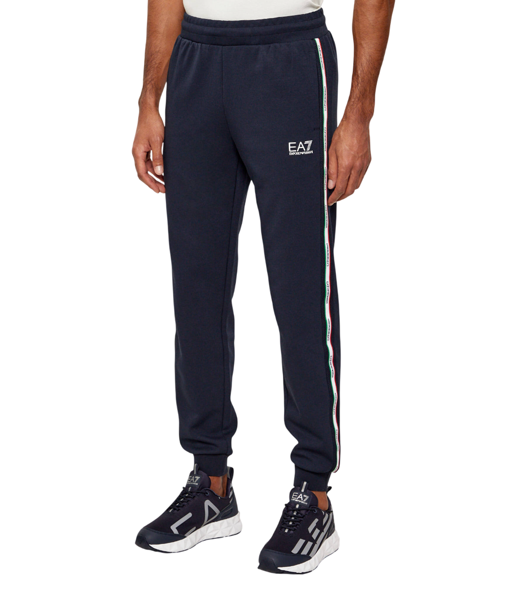EA7 EMPORIO ARMANI Tuta Italian Spirit Estiva in Cotone Garzato da Uomo - 7M001867 - immagine 5