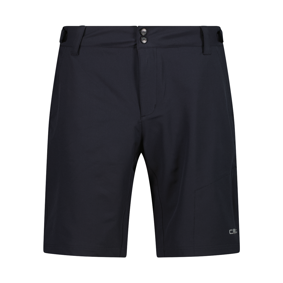 CMP Pantaloncino Overshorts da bici con fondello da uomo - 36C5387 / U423