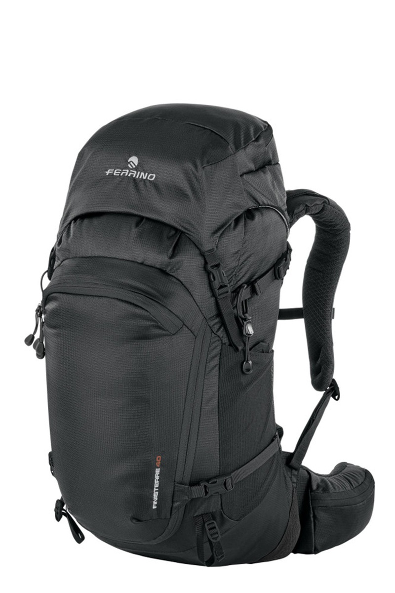 FERRINO Finisterre 40 Nero – Zaino per Trekking e Cammini