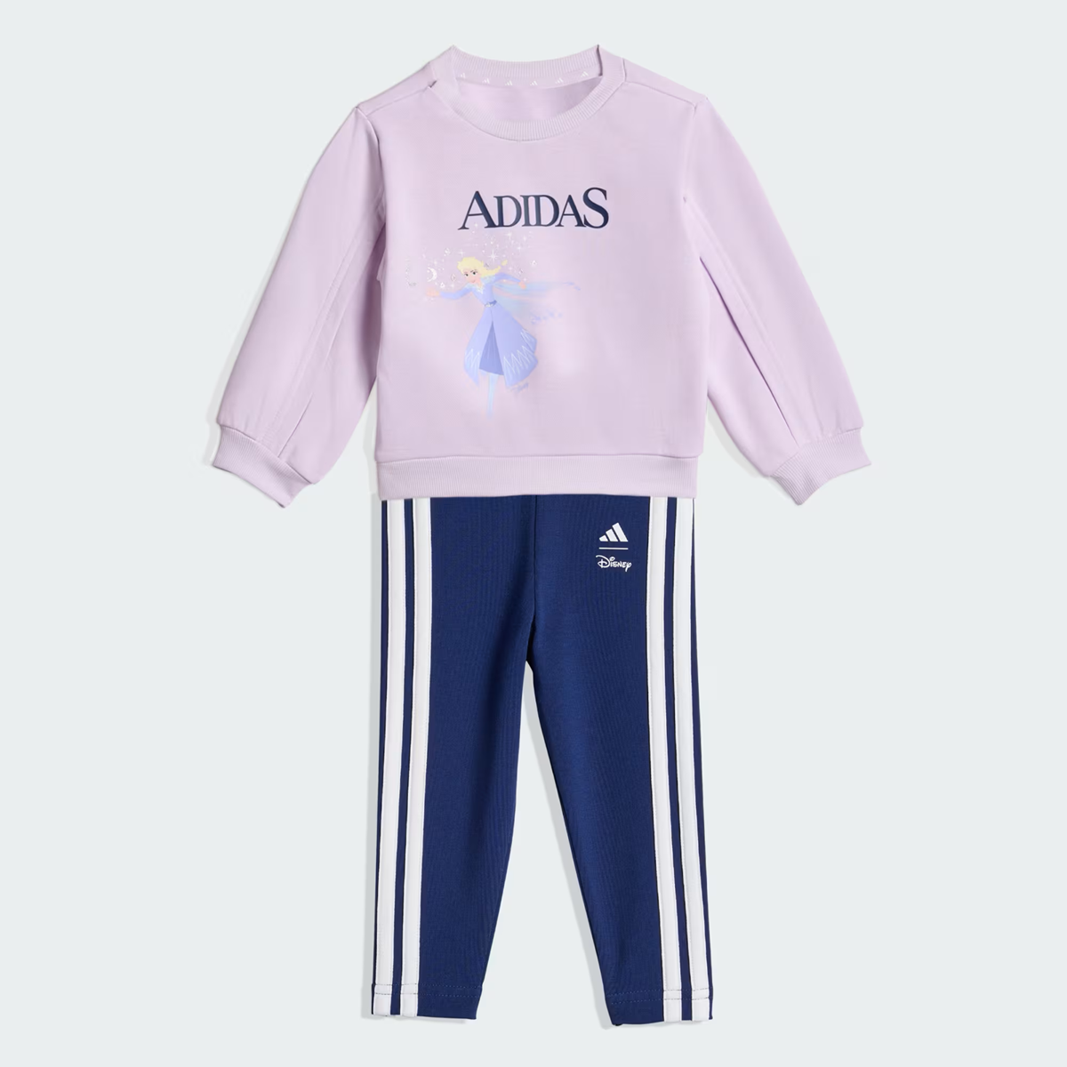ADIDAS Tuta Baby tessuto garzato estivo JOGGER DISNEY FROZEN JZ3554