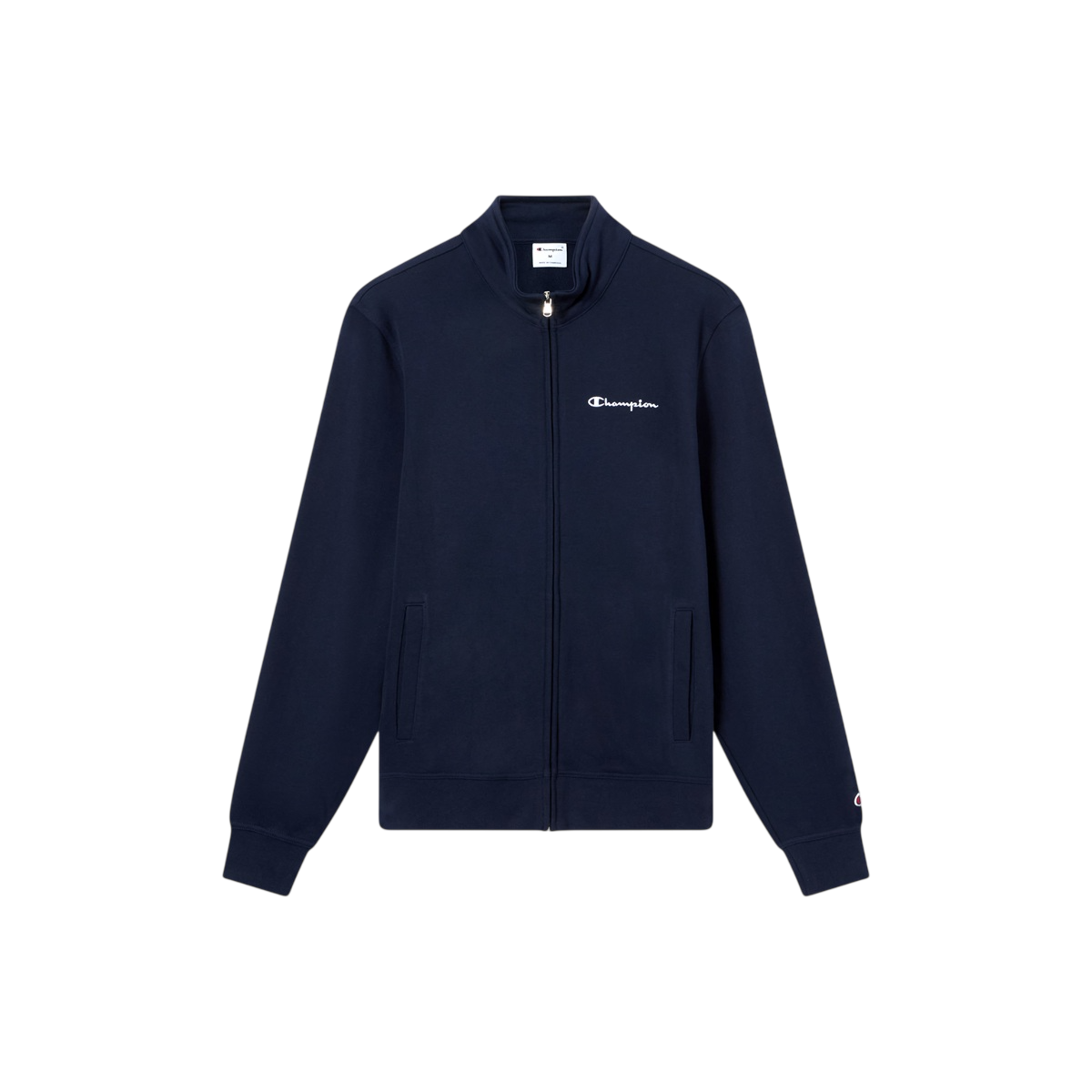Champion Felpa in Cotone Garzato con Zip Intera da Uomo Icons – 222167