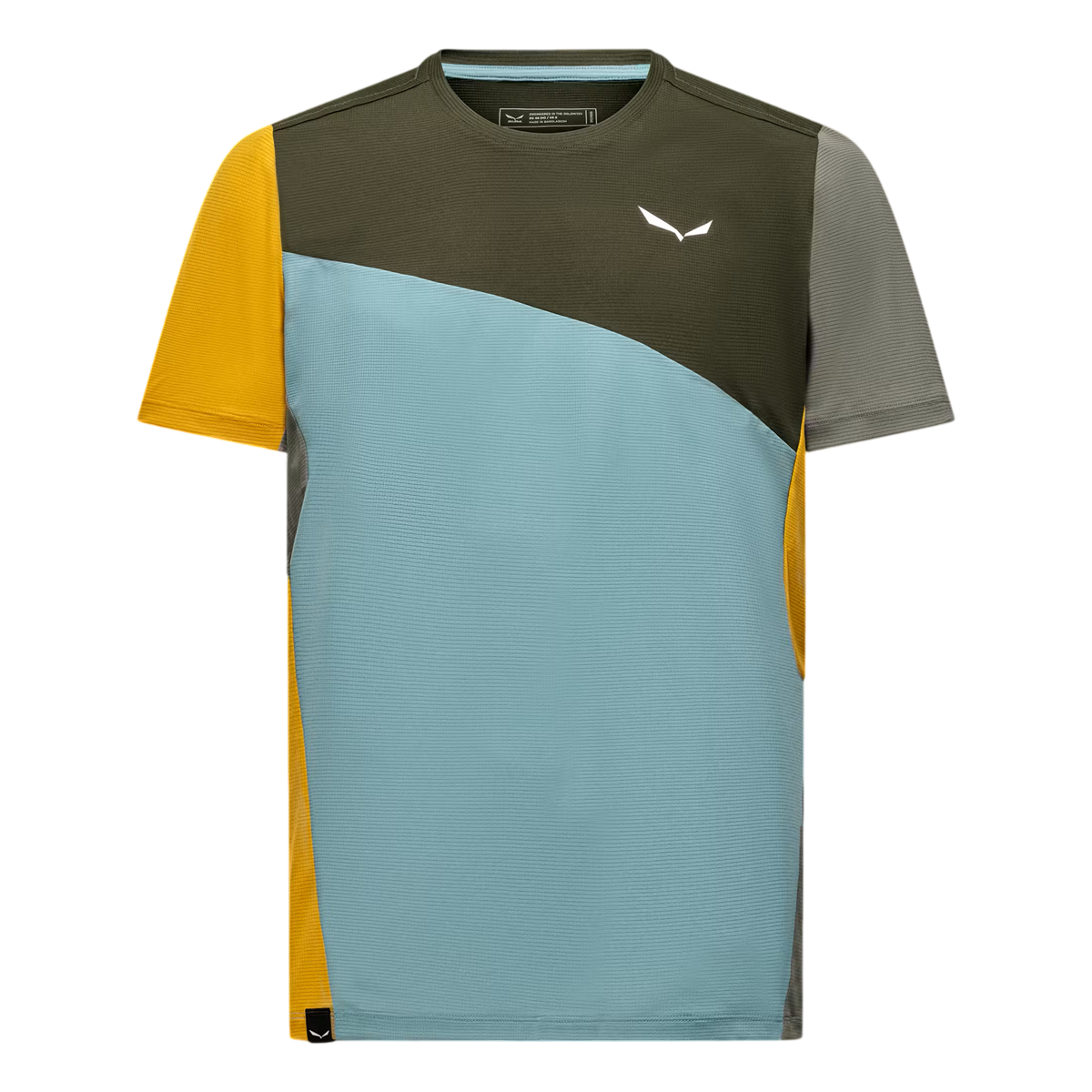 SALEWA Puez Sporty Dry'Ton - Maglietta T-Shirt Traspirante da Uomo