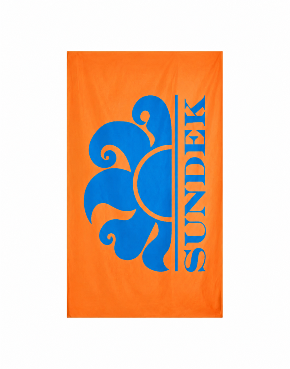 SUNDEK Jin Towel - Telo Mare in Microfibra con Logo
