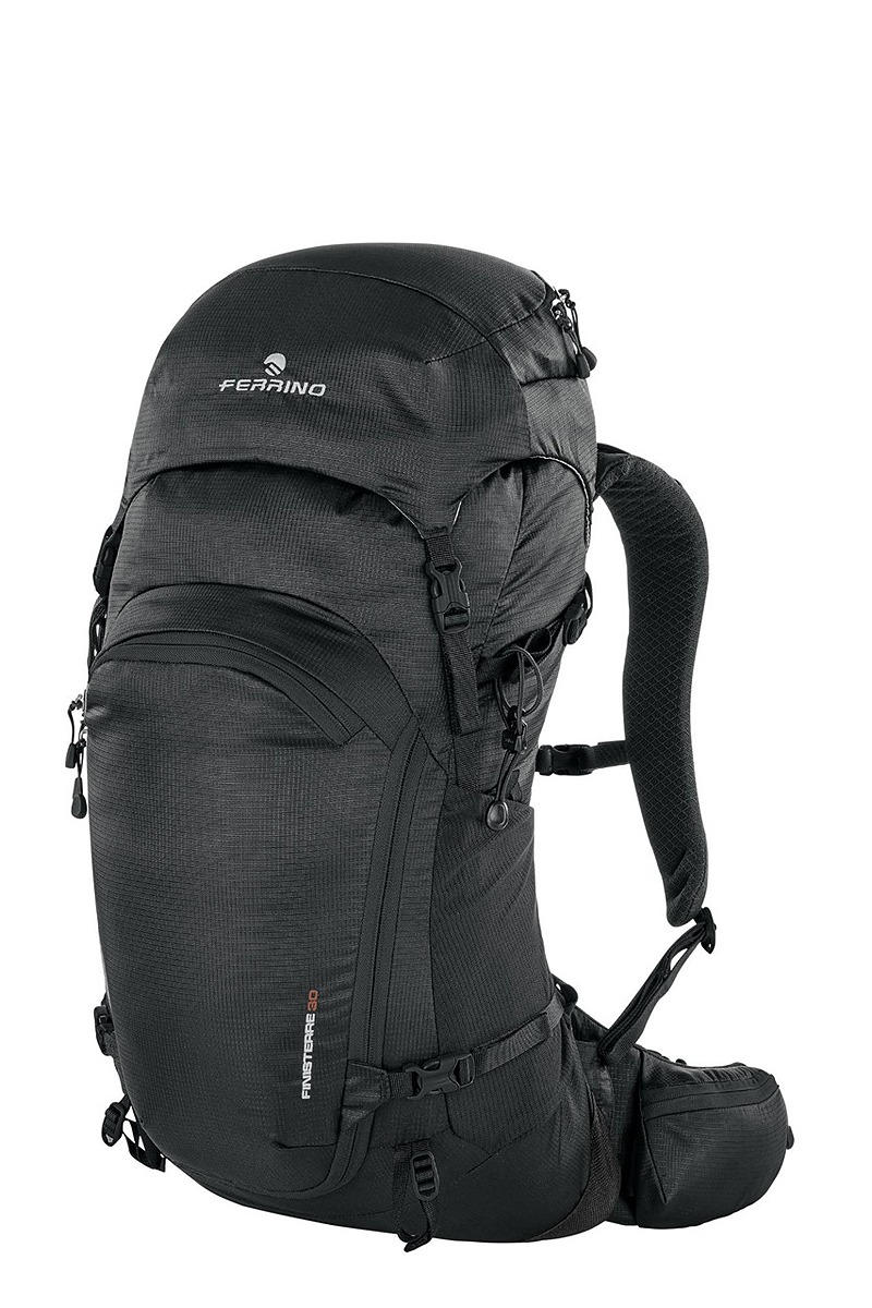 FERRINO Finisterre 30 Nero – Zaino per Trekking e Cammini