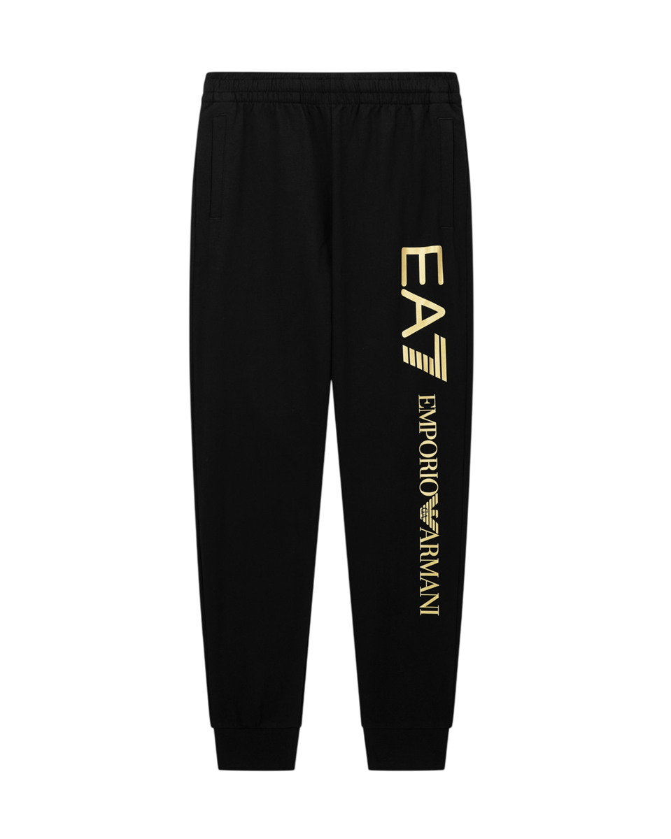 EA7 EMPORIO ARMANI Pantalone Joggers Logo Series in Cotone Felpato da Uomo - 7M000572