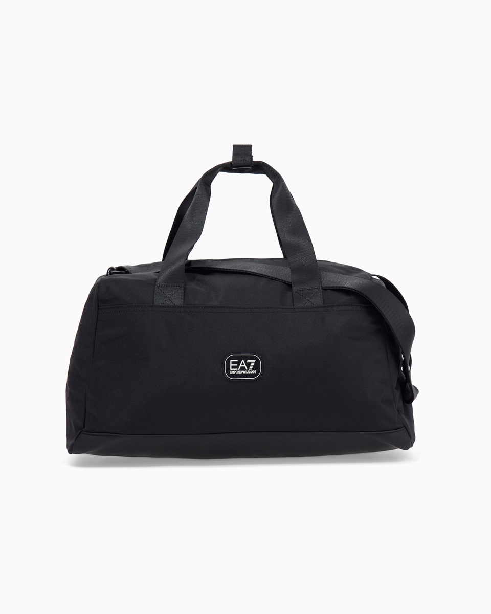 EA7 EMPORIO ARMANI Borsone in tessuto tecnico con tracolla regolabile – 7X000763